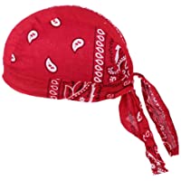B Baosity Algodón Unisex Durag- Gorra Para La Pérdida De Cabello- Gorra De Calavera- Bufanda Con Cabeza De Pirata- Gorro…